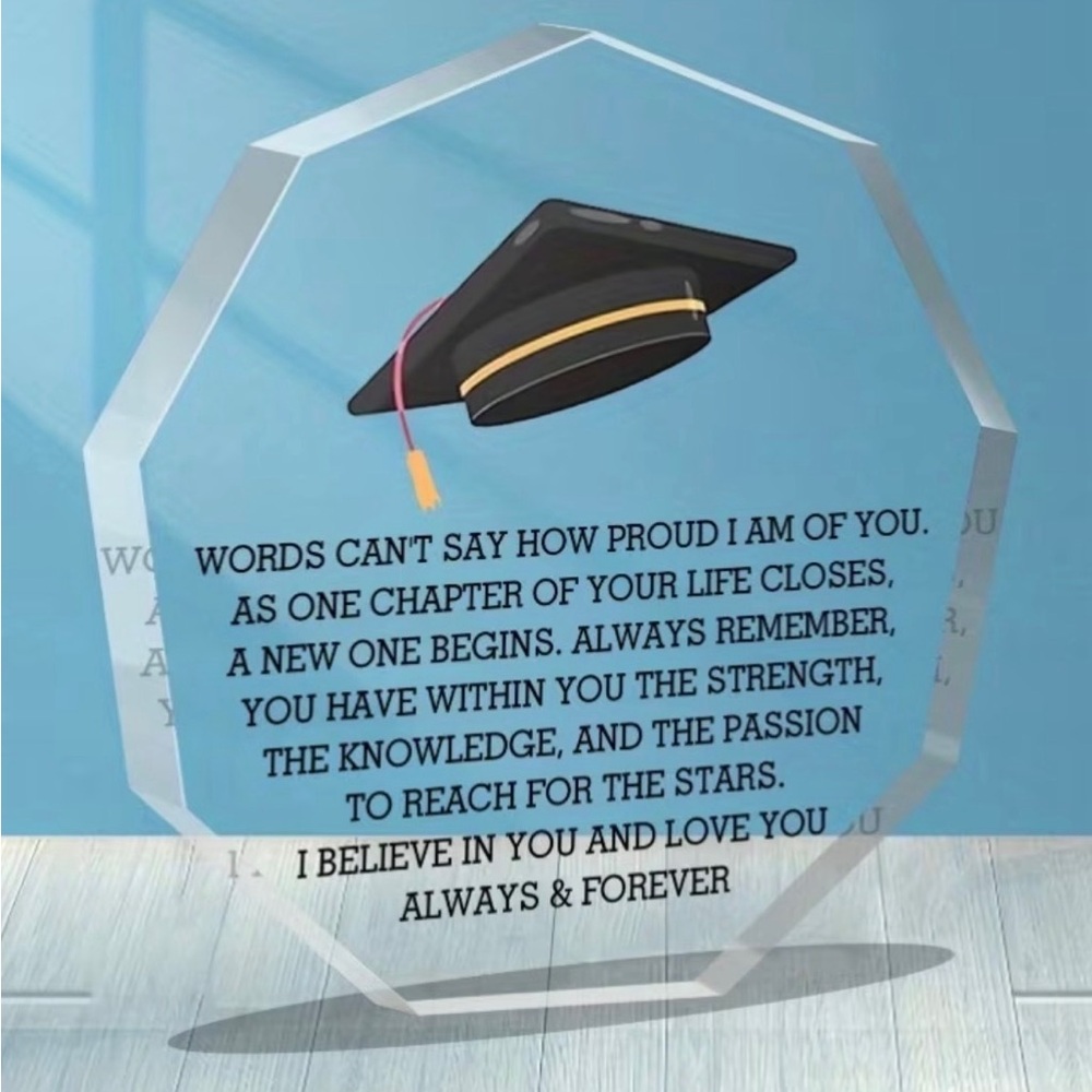 Graduation Cap Acrylic Plaque